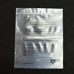 printed clear plastic polyethylene custom polythene polypropylene poly bag packaging for clothes