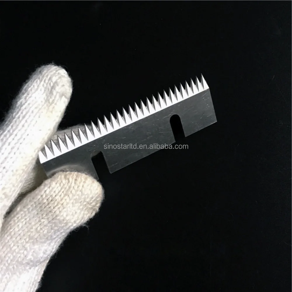 
 Пищевая пленка режущая машина для запечатывания зубчатое лезвие  