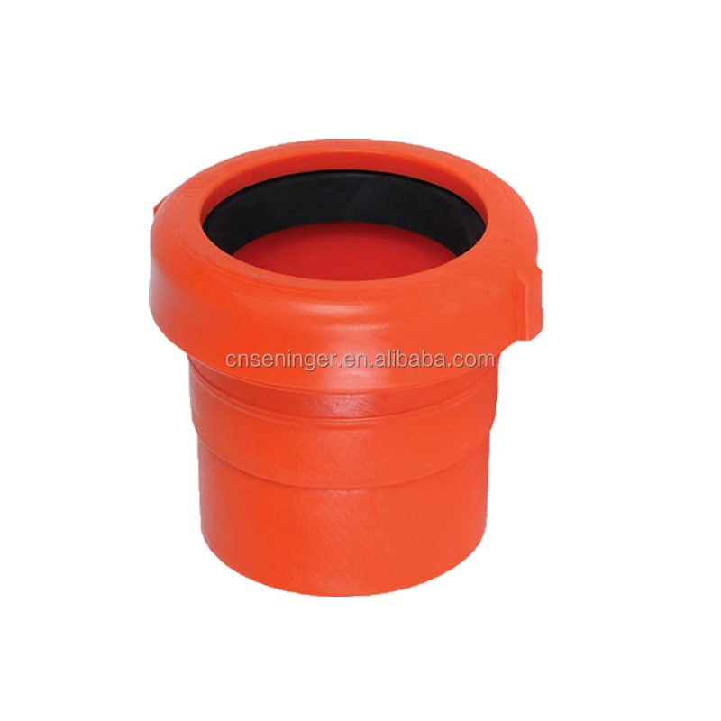 Orange HDPE Pipe Fittings for Sprinkler Irrigation System