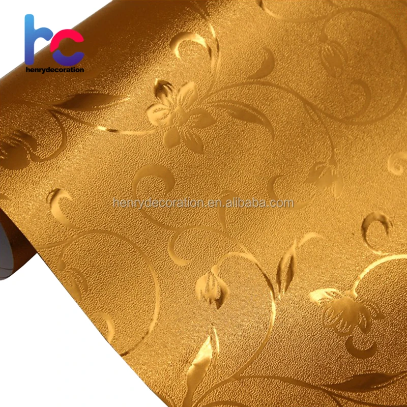 Gold Foil Heat Transfer Aluminum Laminate Film for House Interior Decoration