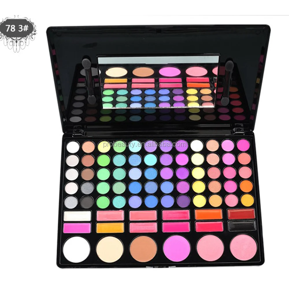 78 Colour Eye Shadow Makeup Cosmetic Matte Eyeshadow Palette Set