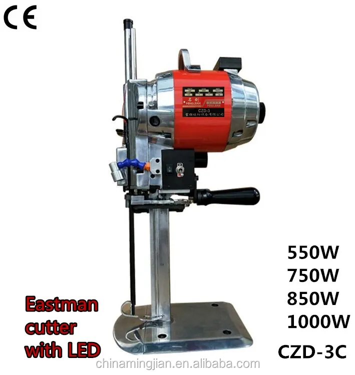 Eastman Тип Прямой нож ткань/ткани/одежды автомат для резки со светодиодной CZD-3C/Электрический Ткань Резак