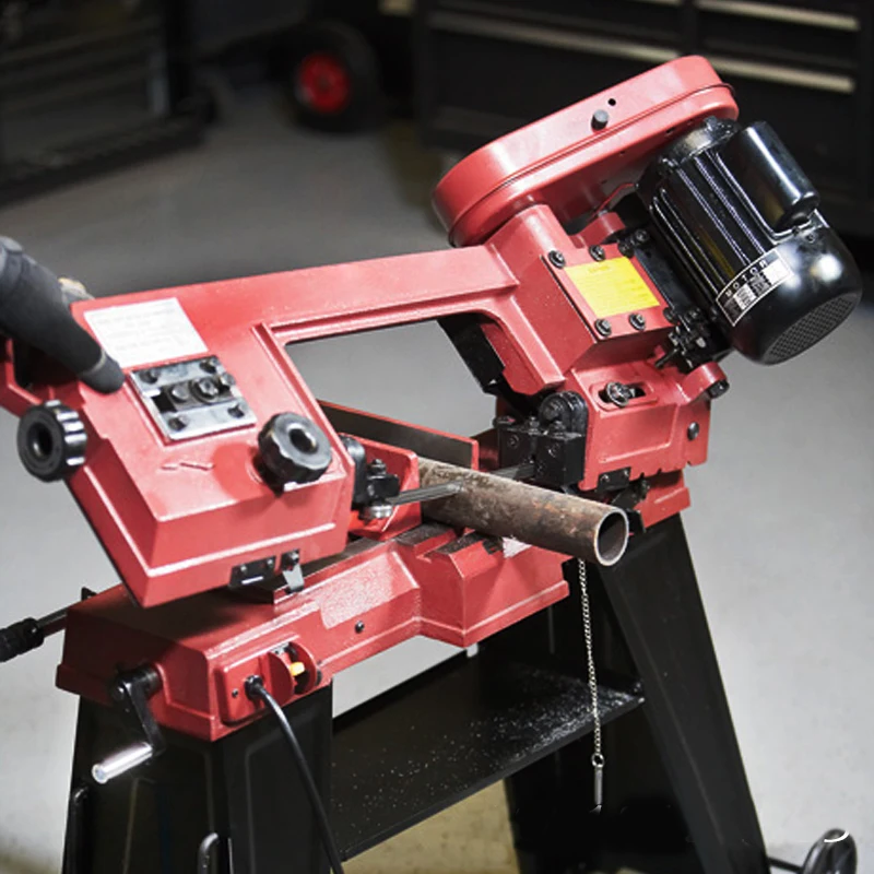 Ленточная пила 4,5 дюйма для резки металла, ленточная пила для резки металла, полуавтоматическая ленточная пила для резки металла