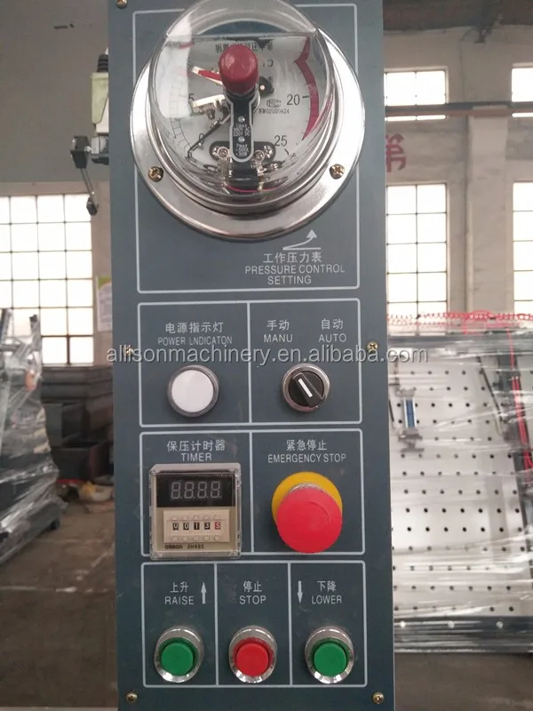 Automatic price mechanical 50t 220v lamination oil cold press machine in woodworking