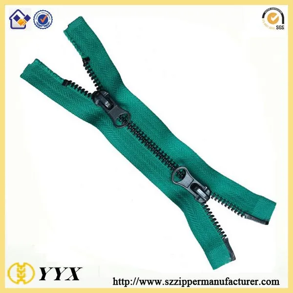 Новый продукт! промышленного уровня 2 способ открыть 10 дюймовое никелевое покрытие металлических молния