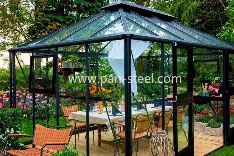 Hot sale! Steel Structure sunlight room sun room for europe villa