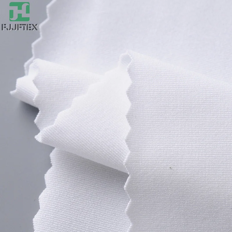 Soft And Good Color Fastness 100% Polyester Stretch Fabric For Swimwear Lining