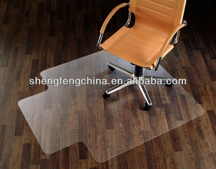Anti-scratch Plastic sheet office chair floor mat