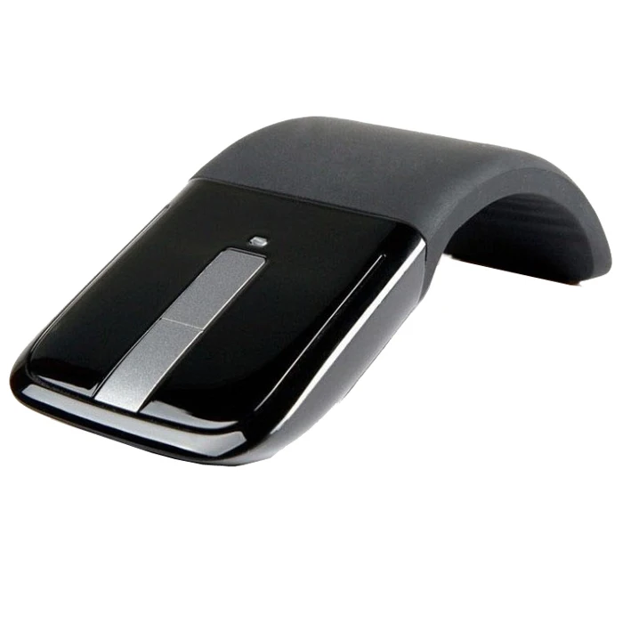 Ergonomic High DPI OEM 2.4g foldable arc touch wireless mouse