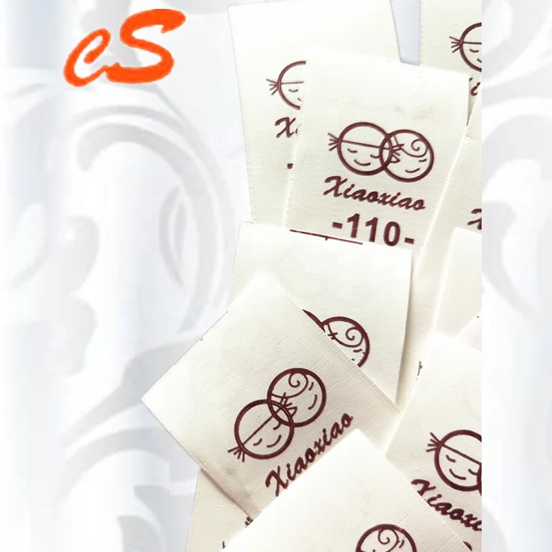 Wholesale Factory Nylon polyester Taffeta tape ribbon Label roll For Thermal Transfer Printing