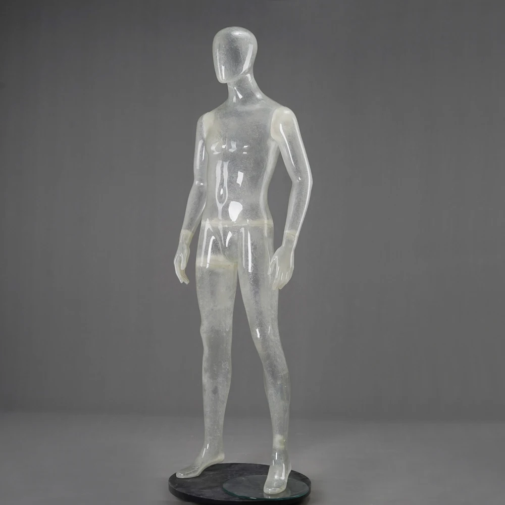 best selling transparent fiberglass mannequins
