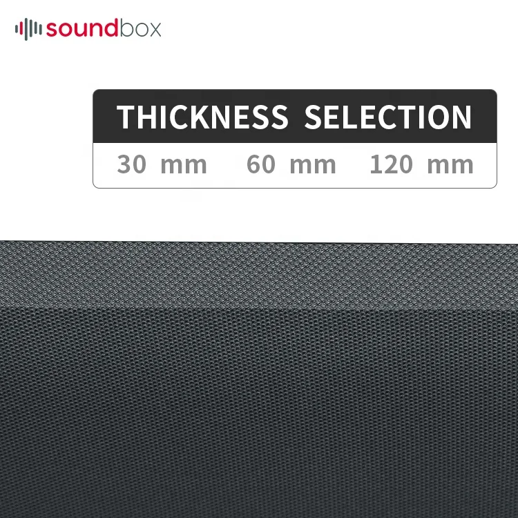 
Fabric Wrapped Acoustic Noise Reduced Material Soundproof Material For Music Room 