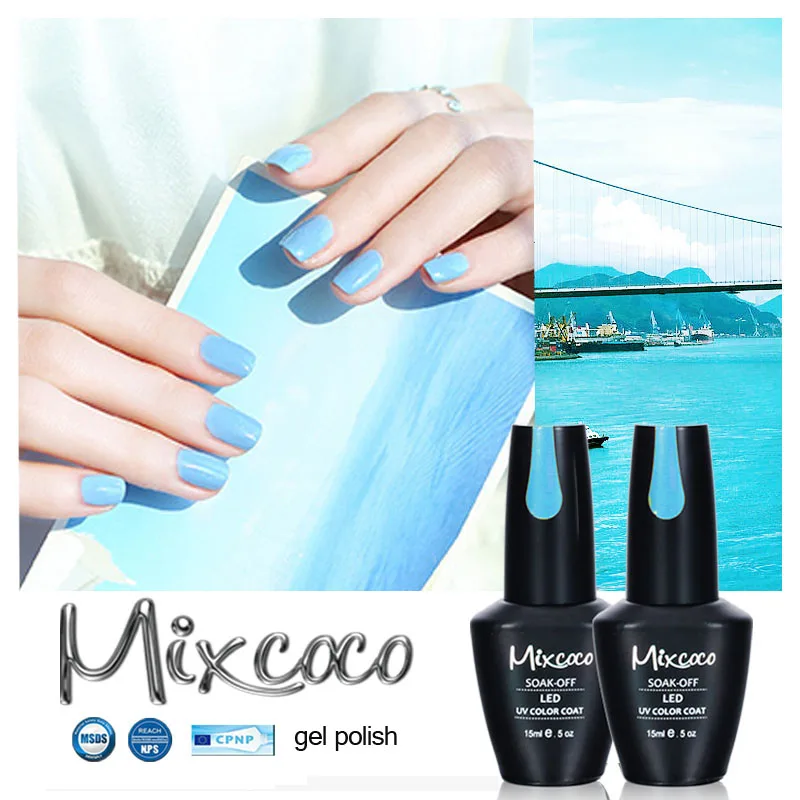 Mixcoco Free sample nail polish wholesale nail gel polish wholesale uv led soak off nail gel polish wholesale