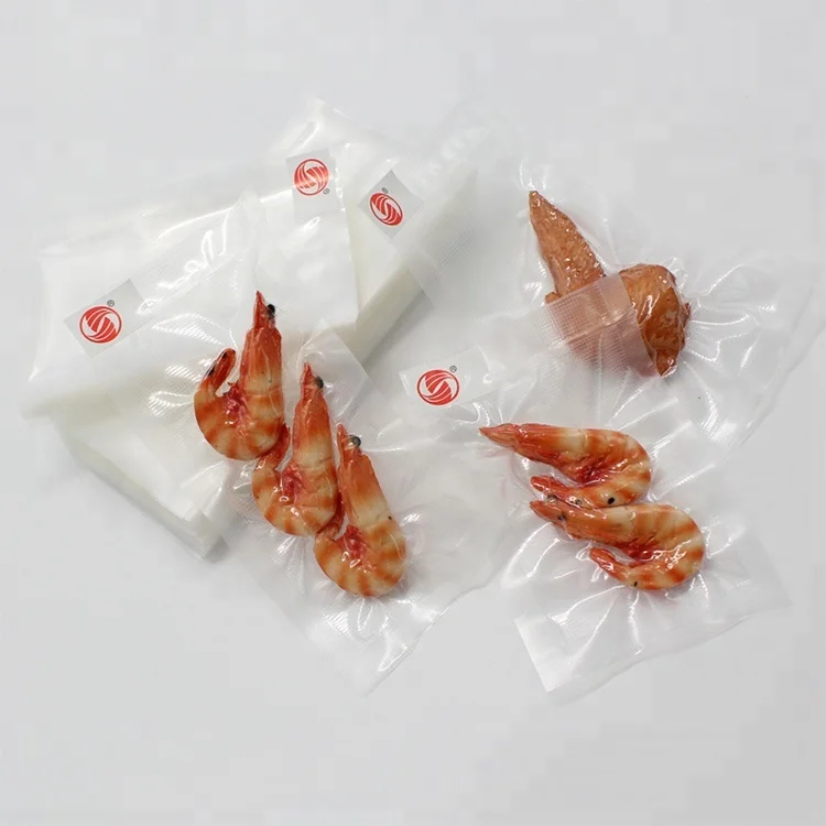 
Industrial Storage Packaging Embossed Vacuum Food Bag 