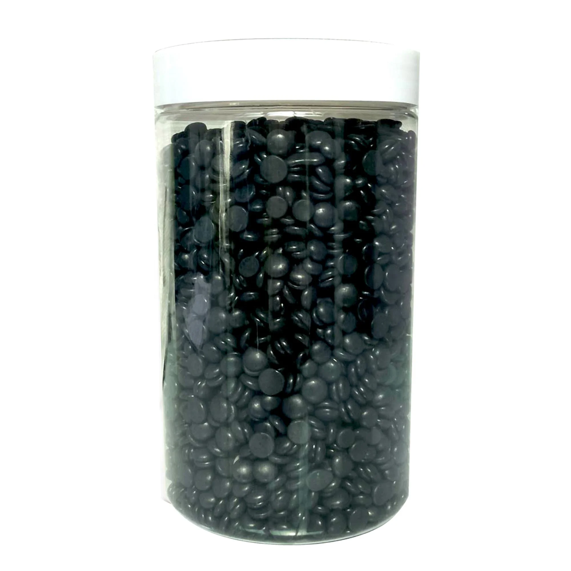 OEM Factory Black Hard Bead Wax 1000g Depilatory Wax Beans For Eyebrow & Nose Soft Hair Removal