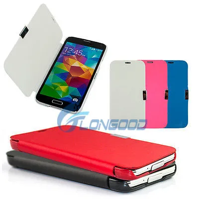 высокое качество флип магнитного кожаный чехол чехол для samsung галактики s5 i9600