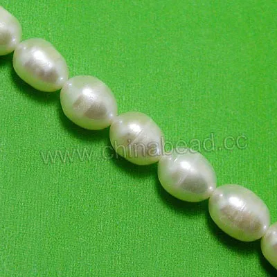Wholesale fashion pearl beads, white pearl price rice pearls for jewelry making
