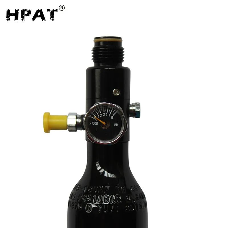  0.22L 13Ci HPA бак для воздушного пейнтбола высокого давления с регулятором
