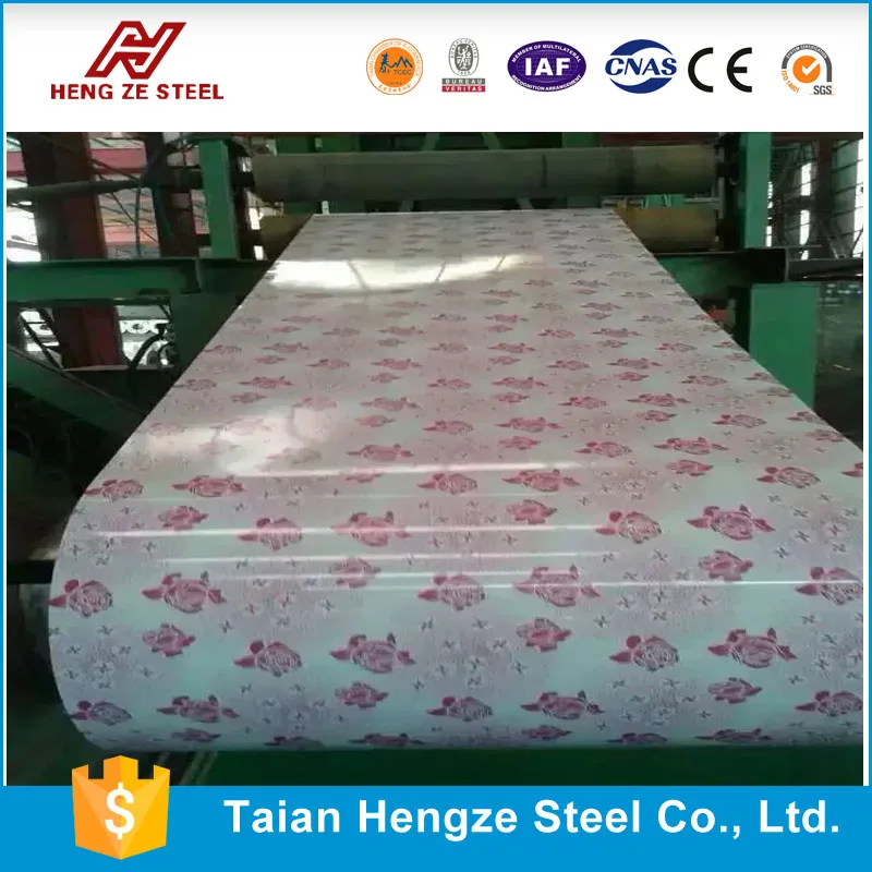 Стальной лист с полимерным покрытием ppgi