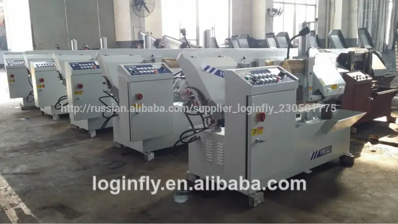 Полу Авто ленточная пила стальной плиты резки