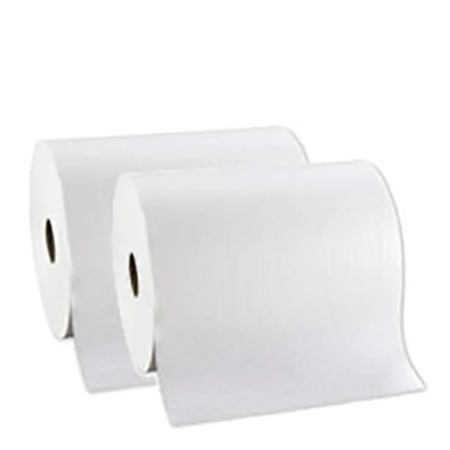 Advanced Single-Ply Paper Hand Towel Roll, White (Pack of 6)