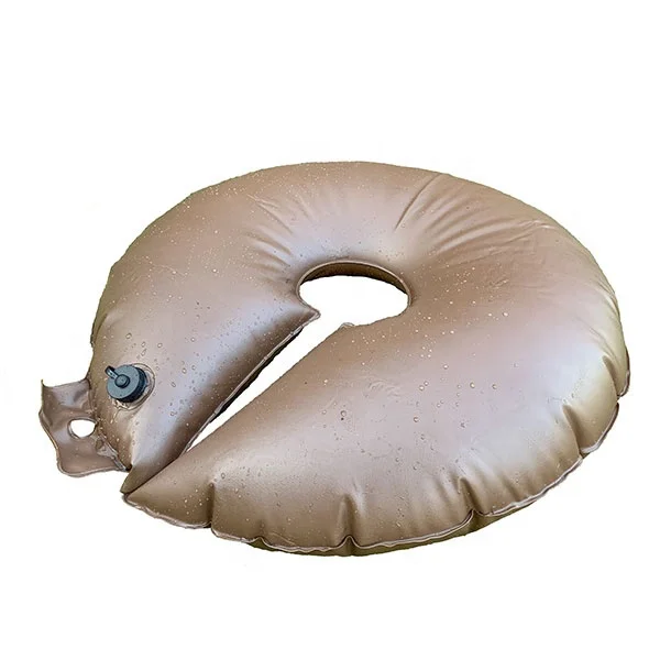 
15 Gallon Brown PVC Tree Watering Ring with Upgrade Trigger Cover, Slow Release Tree Watering Bag Same as Treegator Function 
