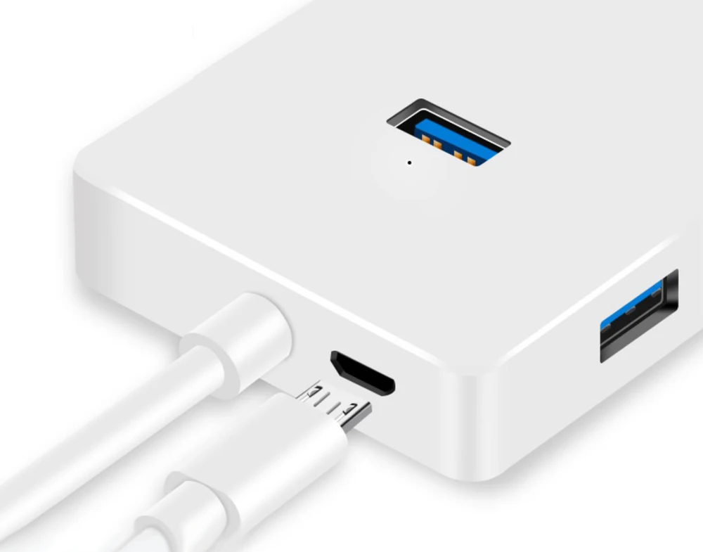 USB 2 0/3 0 концентратор 4 порта для передачи данных хаб Портативный супер скорость 25 м кабель-удлинитель Hub