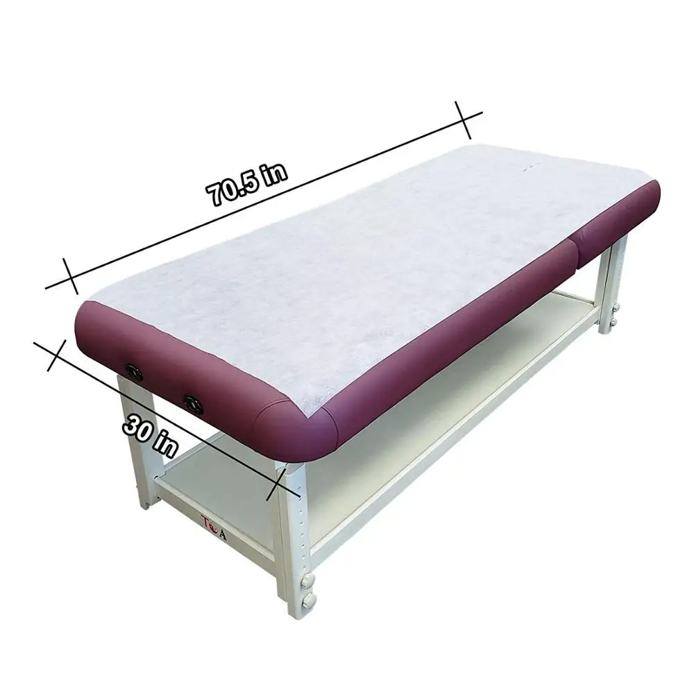 Disposable Bed Sheet Cover Roll For Spa Medical Massage Clinic use