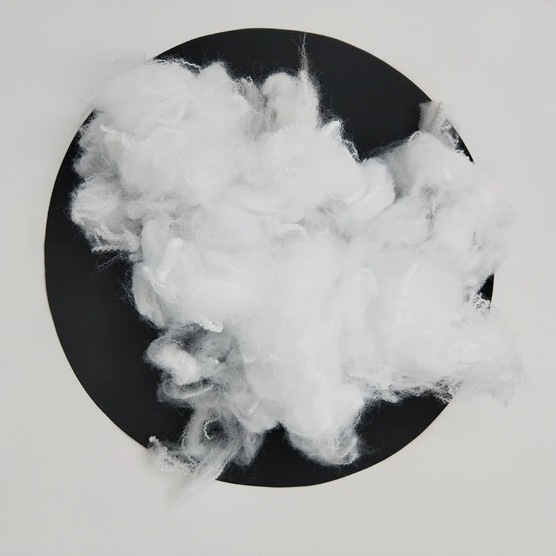 Virgin white PSF low melt polyester staple fiber