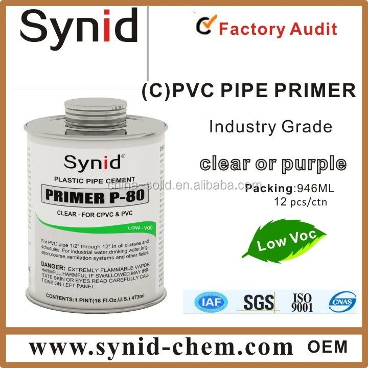 
PVC and Cpvc Pipe Primer/Pipe Primer 
