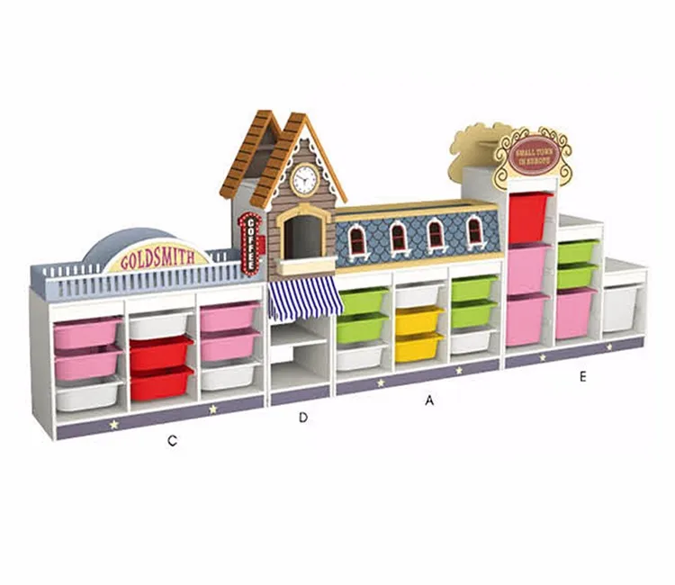 
JMQ-G239E Kid toy furniture shelves for daycare shelves for preschool toys furniture 