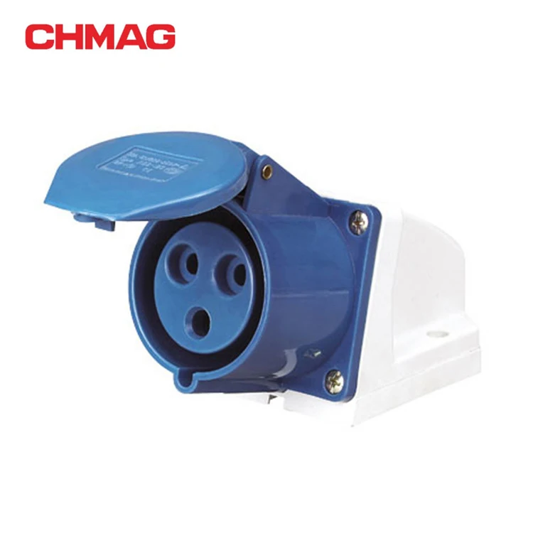 Водонепроницаемая промышленная розетка 16A/32A 220V 380 415V 3Pin 4Pin