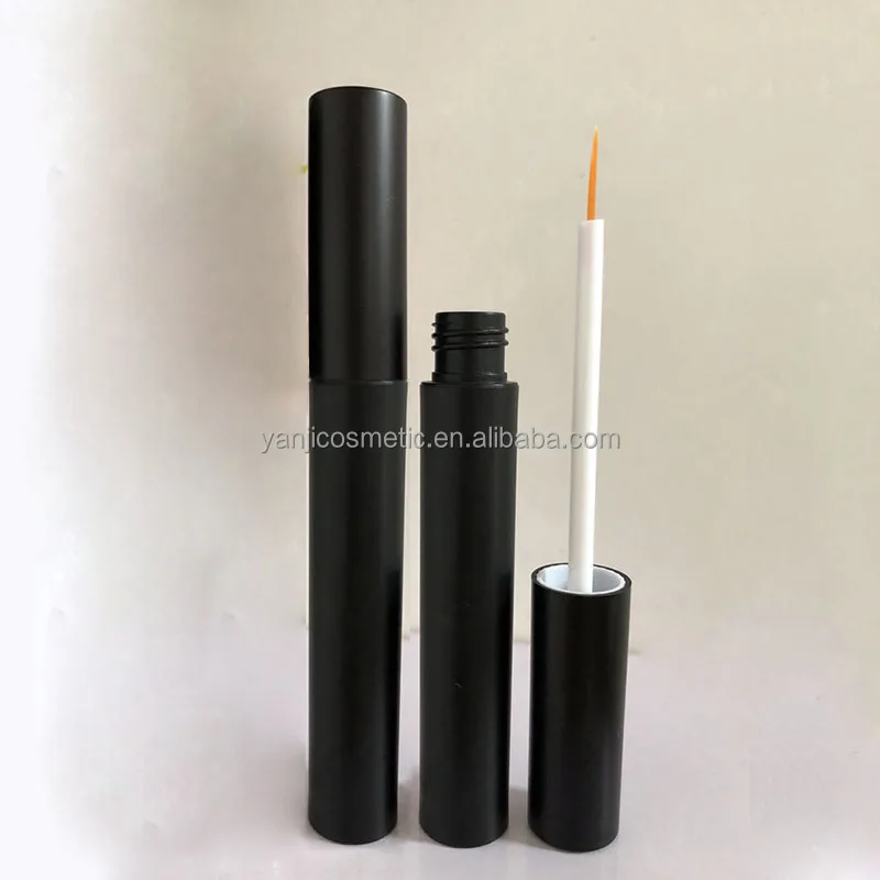 
5ml black plastic empty cosmetic eyeliner tube 