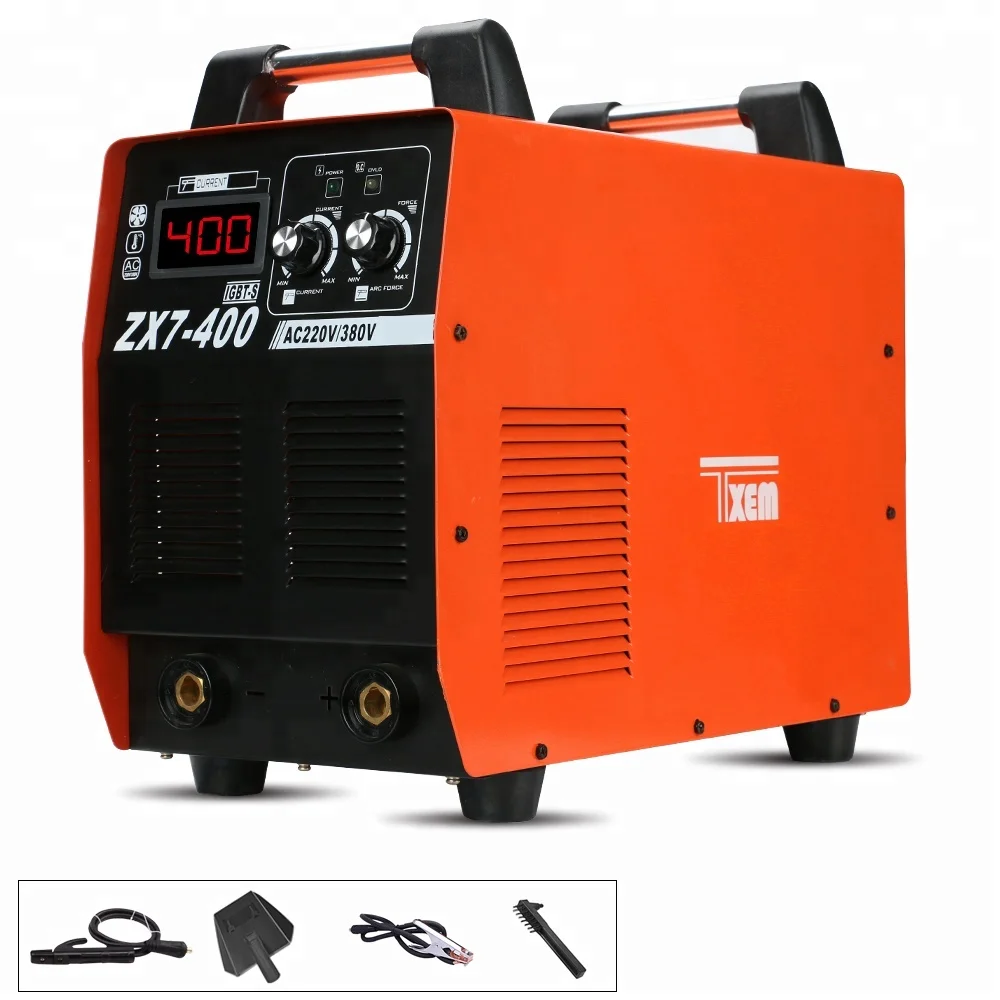 inverter igbt arc zx7 400 welder dc mma welding machine