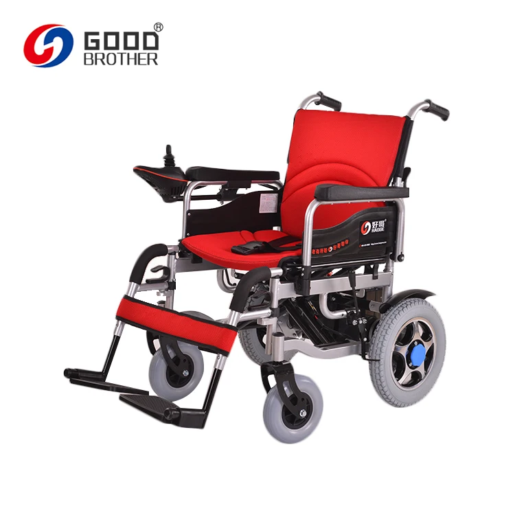 HG-N560 Folding Dubai 24v 12AH battery  Electric Wheelchair  headrest  available