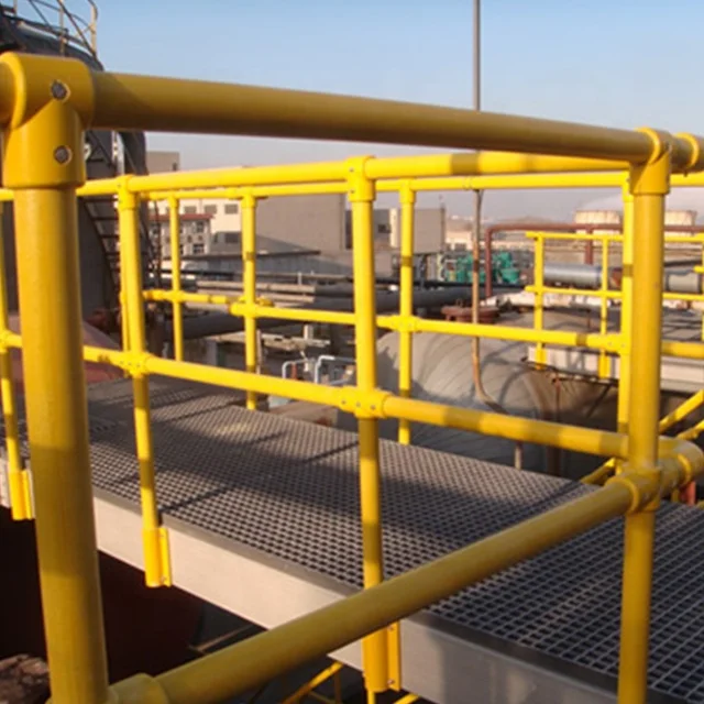 Fiberglass Composite Materials FRP Bridge Railing