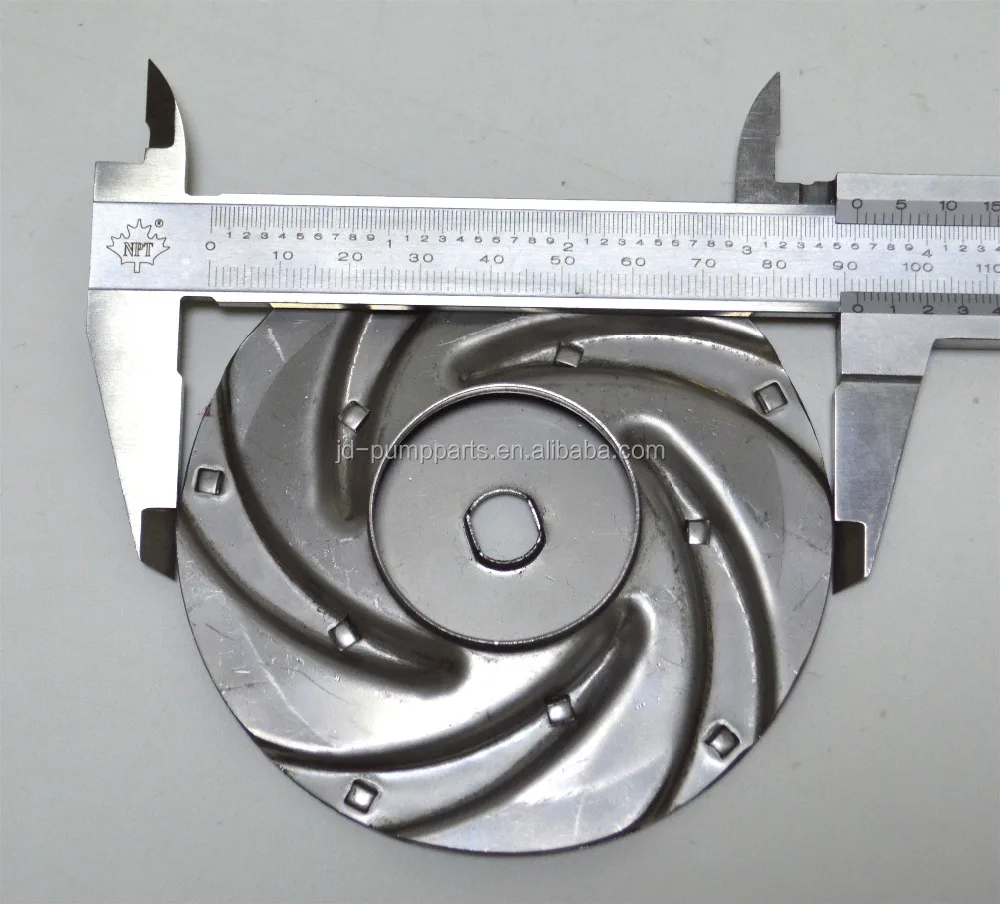 
Stainless steel welding open type impellers 