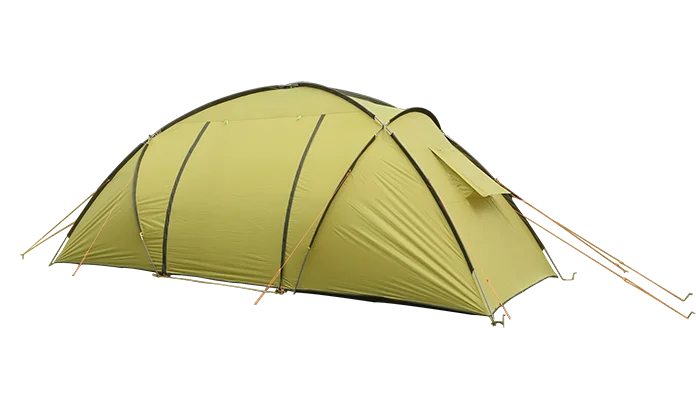 
ROOMY TWO ROOM FAMILY TENT ALUMINUM POLE 6 PERSON POLYESTER DOUBLE LAYERS CAMPING TENT 