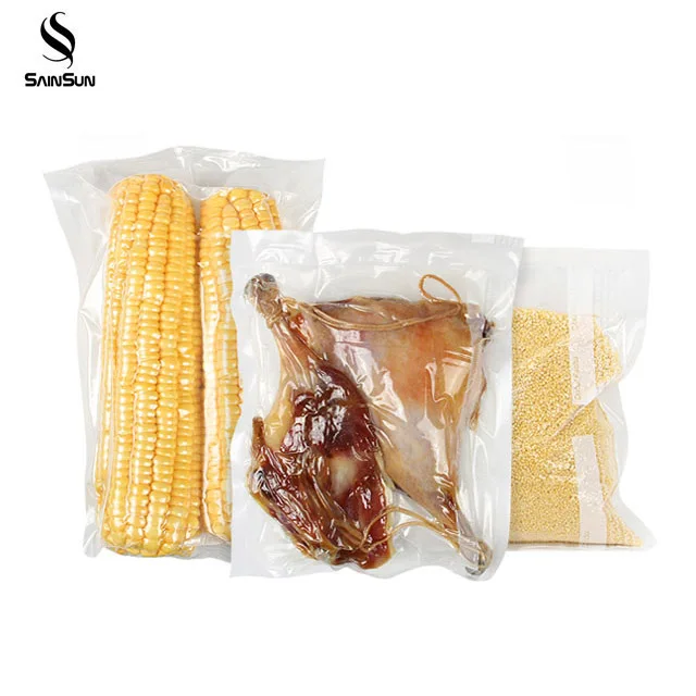 
Fresh Fish Reusable Embossed Vacuum Packing Sealer Food Seal Bags Rolls 