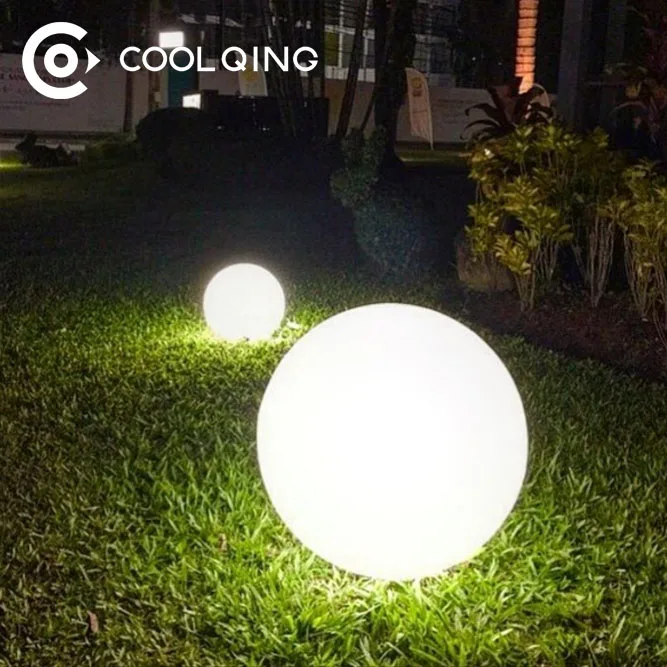 Multi color transparent LED Floating Led Illuminated Swimming Pool Ball Light