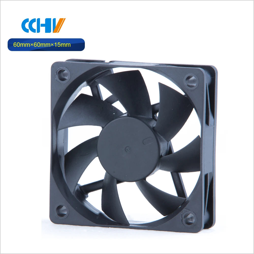 5v 12v 2 pin/3 pin/4 pin 60mm 60x60x15 dc cooling fan