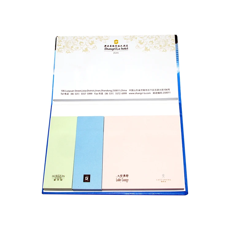 
Eco Memo Pad 5 Colors Bookmark Kraft Paper Sticky Notes 