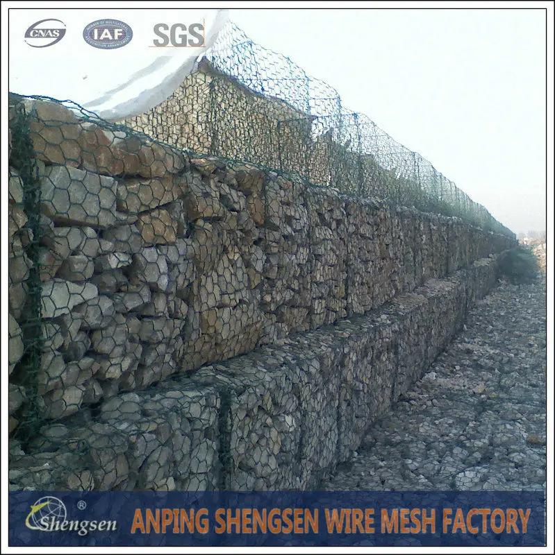 60*80mm gabion basket for stone wall