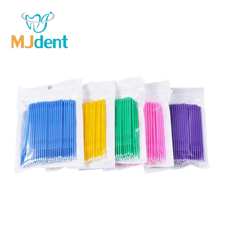 micro applicator brushes dental consumables micro brush applicator long head