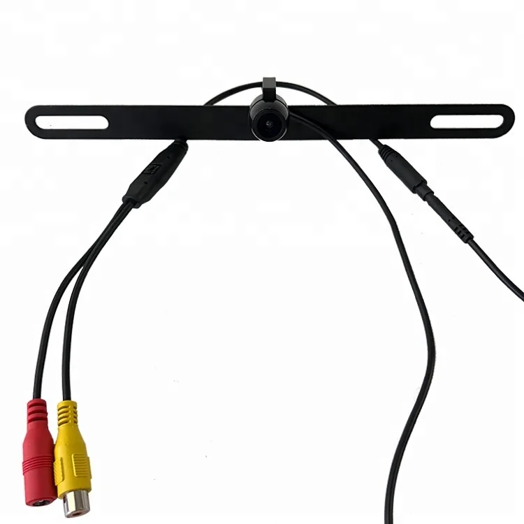 Long Strip Car License Number Plate Rear View Reversing Camera