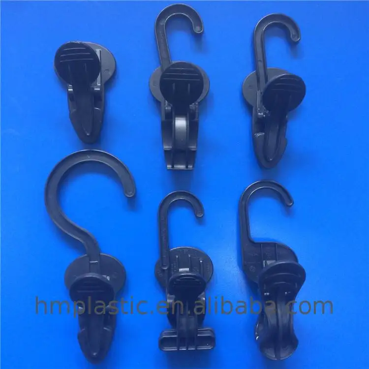 China Trading 10cm white pp plastic hook for boots hanging