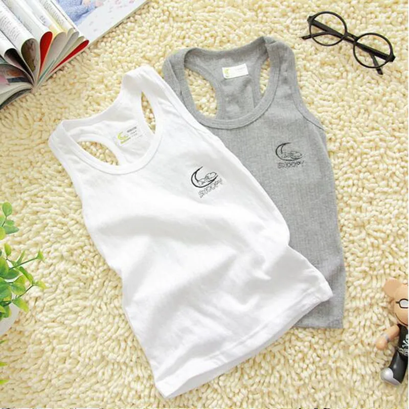 Hot Sale 2015 Free Shipping Baby Clothing Boys Girls Tank Top 100 Cotton Kids Outwear 2