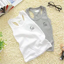 Hot Sale 2015 Free Shipping Baby Clothing Boys Girls Tank Top 100 Cotton Kids Outwear 2