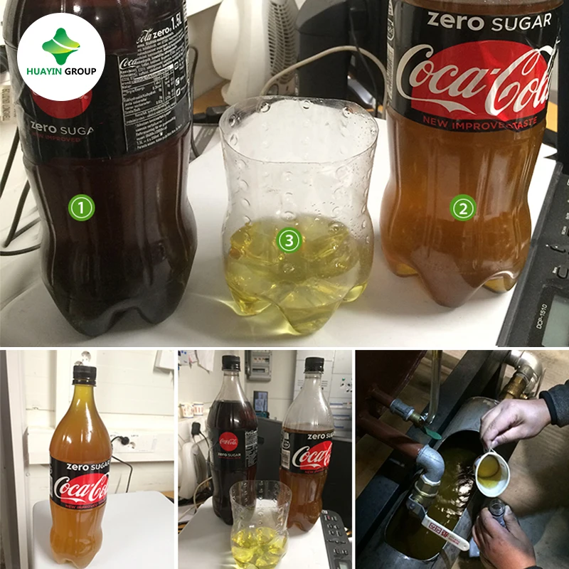 Small plastic pyrolysis oil to diesel distillation machine with remove color and smell devices