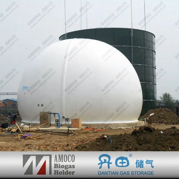 2015 Customized gas holder/gas storage tank/gasometer for biogas fertilizer plant
